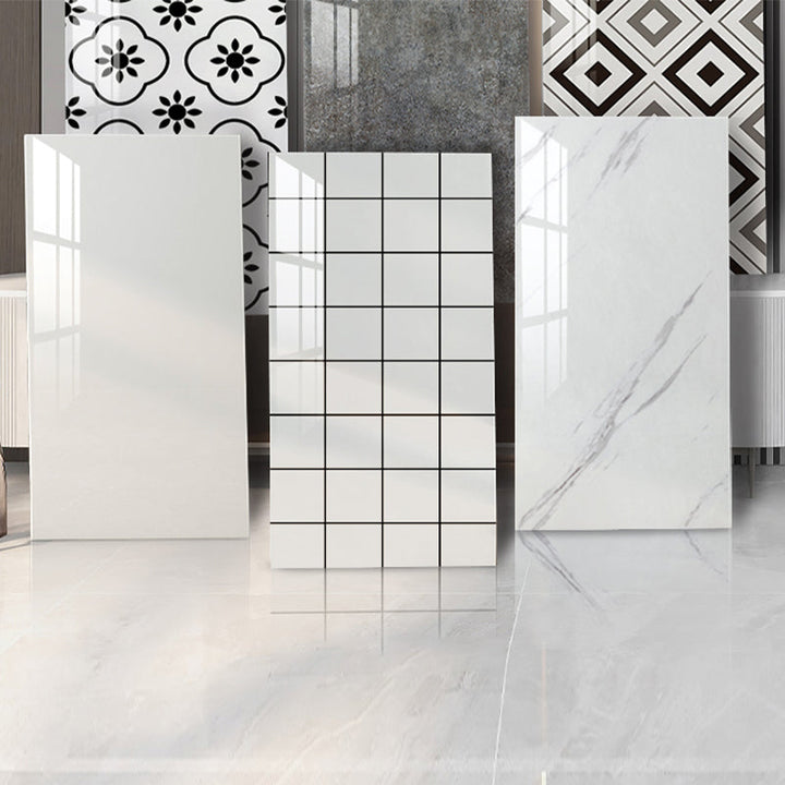 BowLift | Rectangular Peel-and-Stick Tiles PVC Single Tile for Kitchen and Bathroom