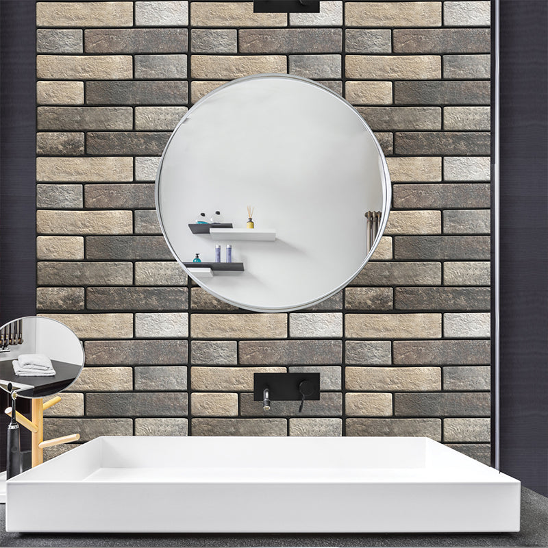 BowLift | Modern Matte Peel and Stick Tile Rectangular PVC Subway Tile for Bathroom