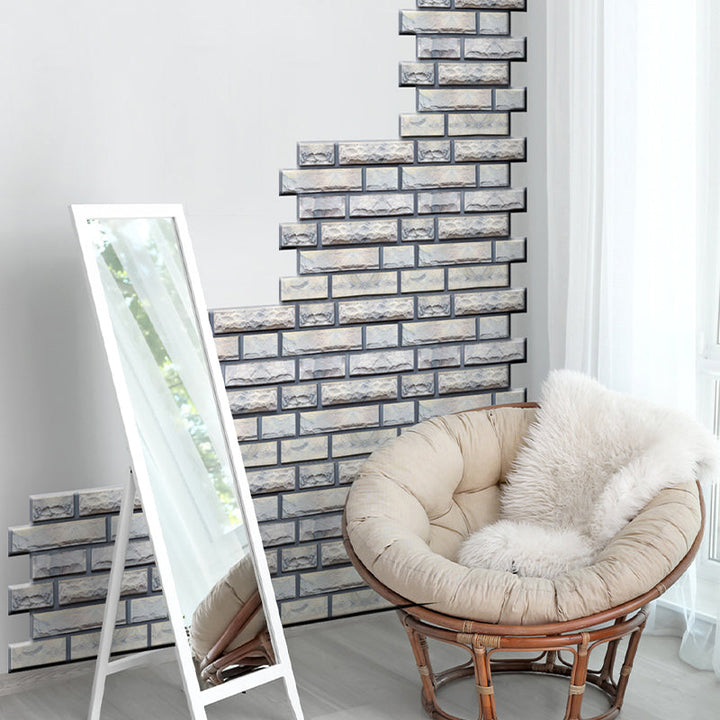BowLift | Modern Matte Peel and Stick Tile Rectangular PVC Subway Tile for Bathroom