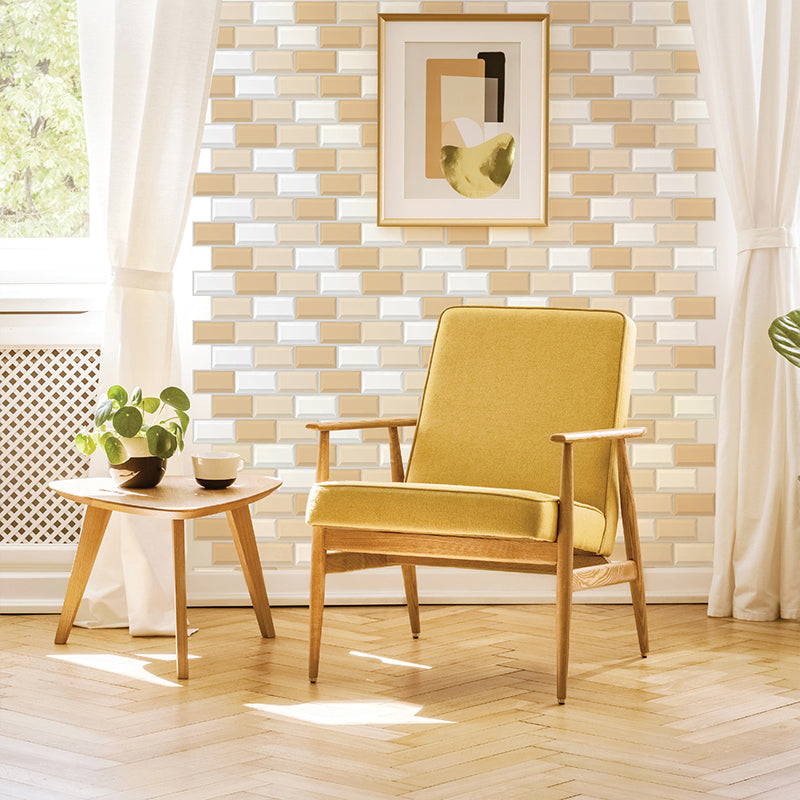BowLift | Modern Matte Peel and Stick Tile Rectangular PVC Subway Tile for Bathroom