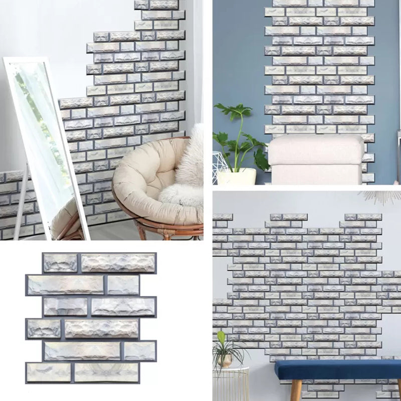 BowLift | Modern Matte Peel and Stick Tile Rectangular PVC Subway Tile for Bathroom