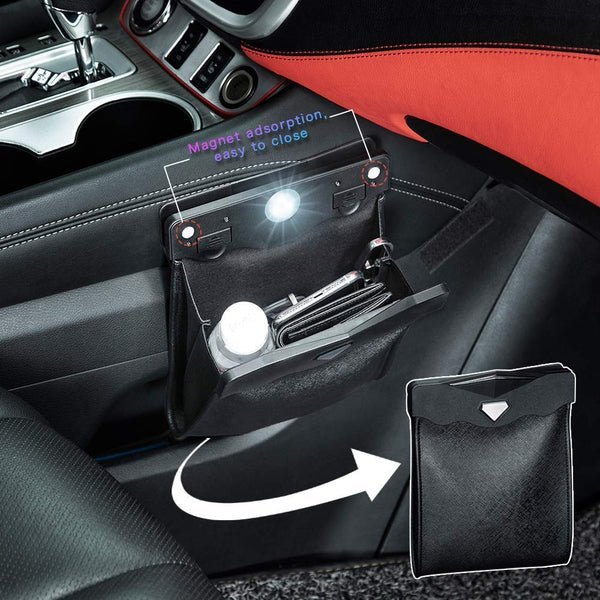 BowLift | LuxeBin - Innovative Trash Can - Keep your car clean!