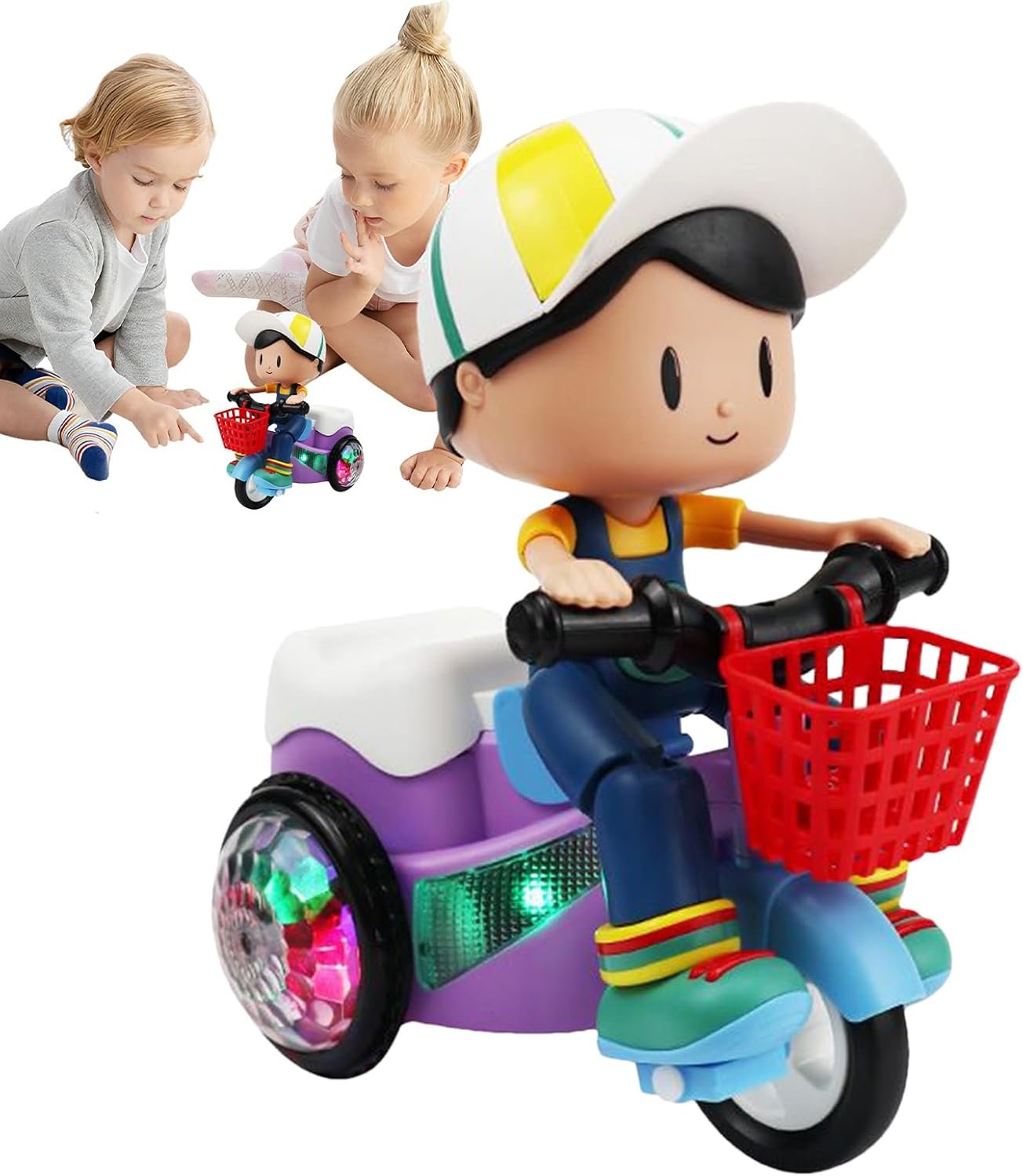 BowLift | Stunt Spin Dance Electric Tricycle Toy