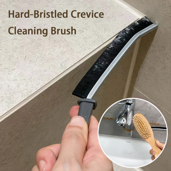 Hard-Bristled Crevice Cleaning Brush Bowlift