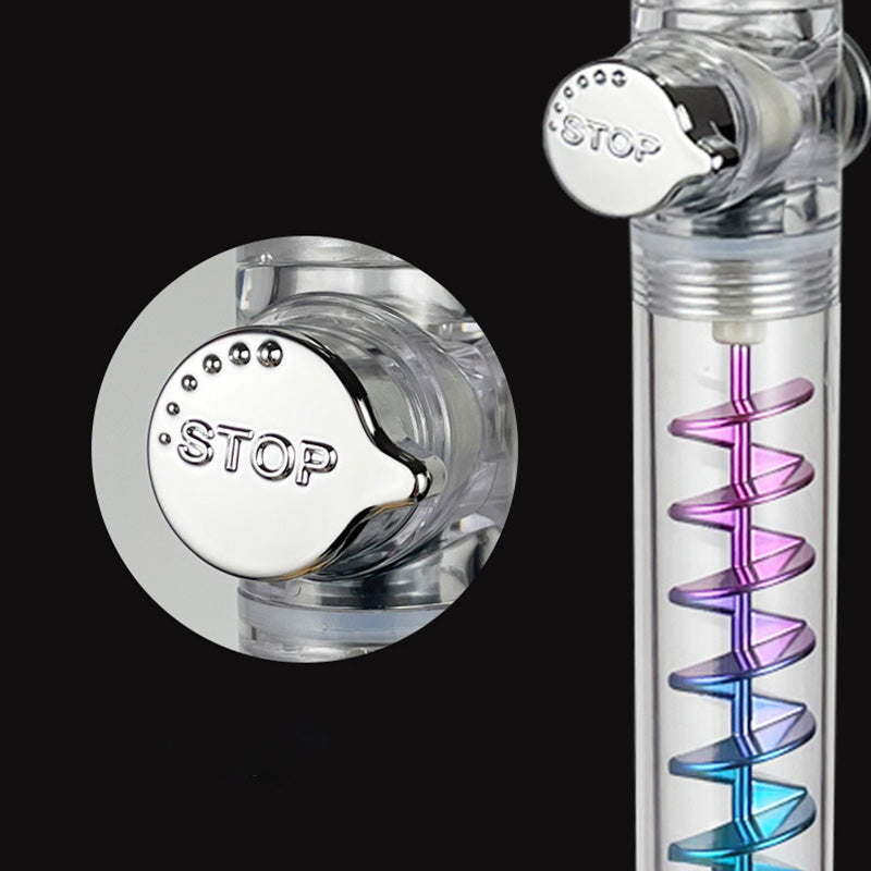 BowLift | Modern showerhead bathroom hand shower made of plastic with adjustable water flow