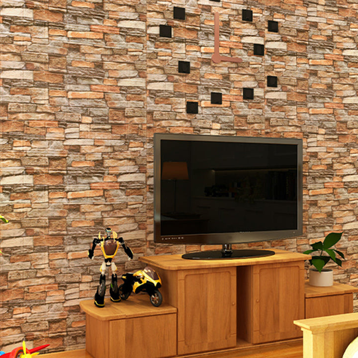 BowLift | Artificial Brick Wall Panel In Industrial Style Simple Living Living Room Wall Panel (1-Pack)