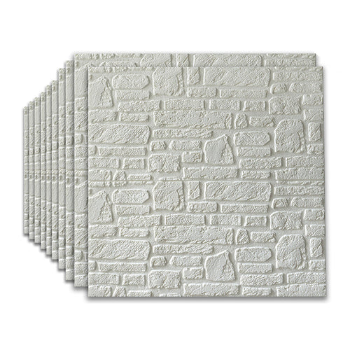 BowLift | 3D Artificial Stone Wall Panel Modern Style Living Room Wall Panel (10-Pack)