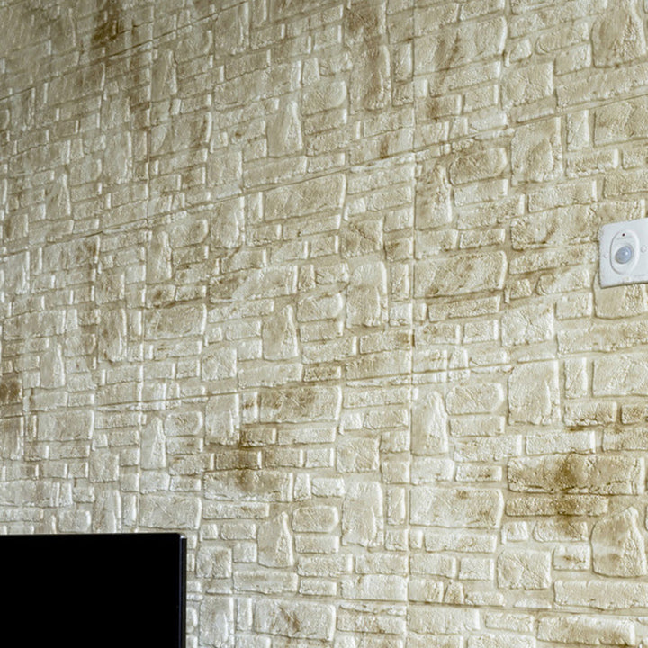 BowLift | 3D Artificial Stone Wall Panel Modern Style Living Room Wall Panel (10-Pack)