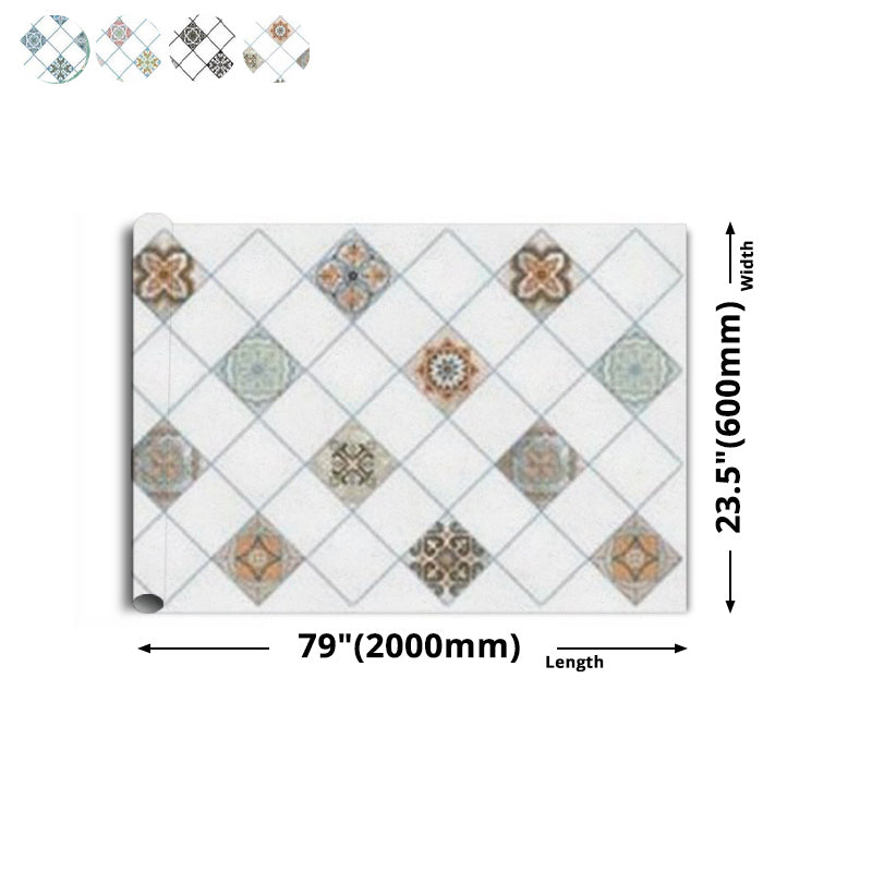 BowLift | Rectangular Peel & Stick Tile PVC Single Tile for Kitchen and Bath