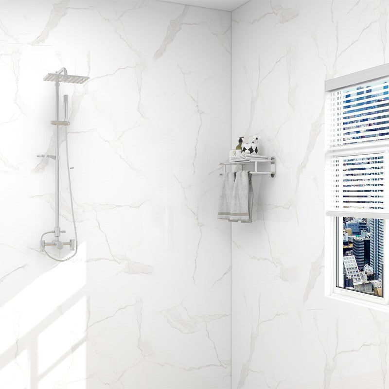BowLift | Rectangular PVC Field Tile 19.7" Peel and Stick Tile for Shower