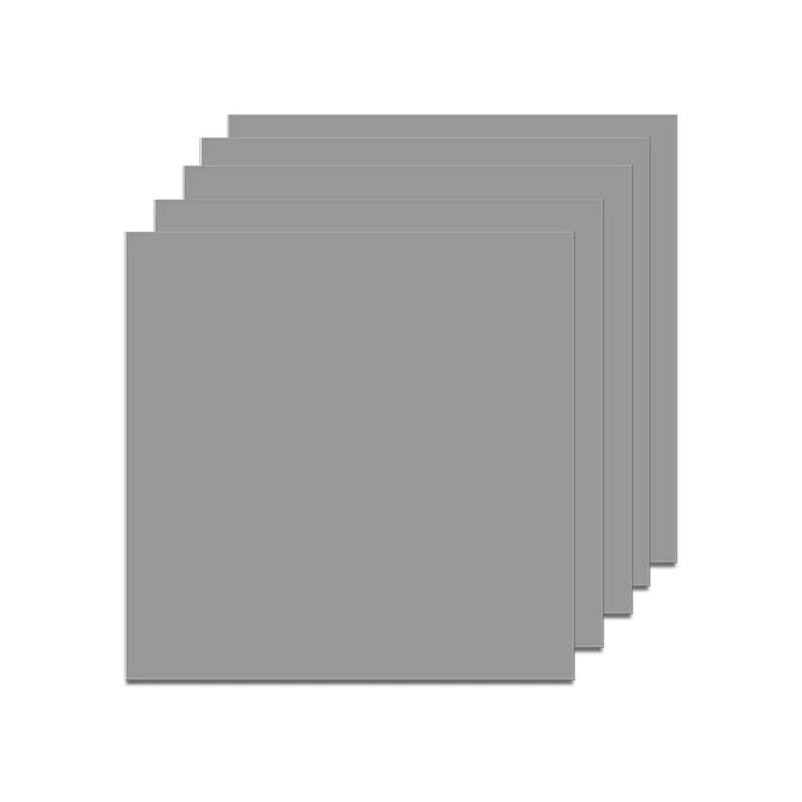 BowLift | Modern Square Grid Single Plate Plastic Peel & Stick Field Tile