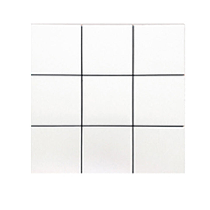 BowLift | Modern Square Grid Single Plate Plastic Peel & Stick Field Tile