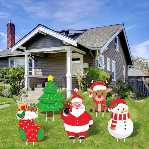 BowLift | MerryShine - Large outdoor Christmas signage for happy gardens