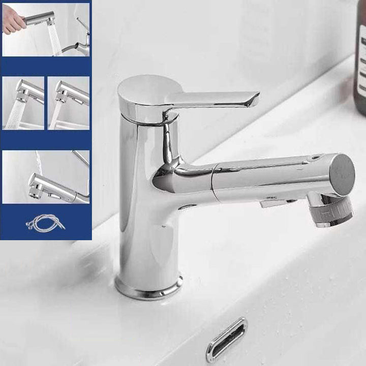 BowLift | Modern Design Bathroom Faucet Single Lever Mixer with Water Hose