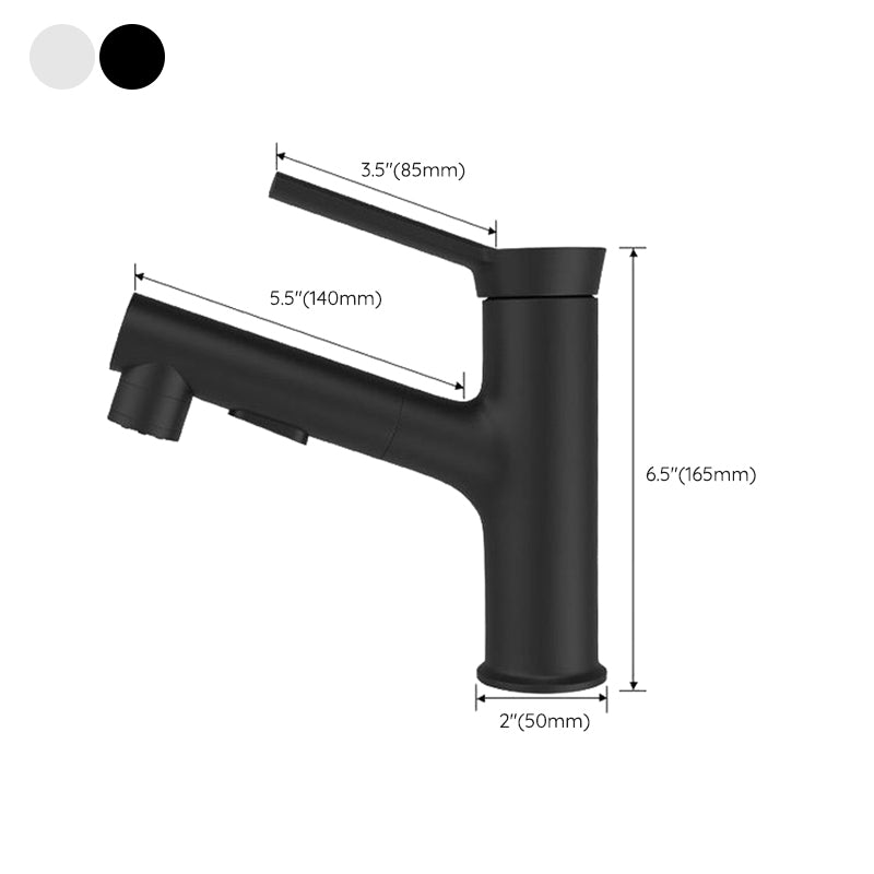 BowLift | Modern Design Bathroom Faucet Single Lever Mixer with Water Hose