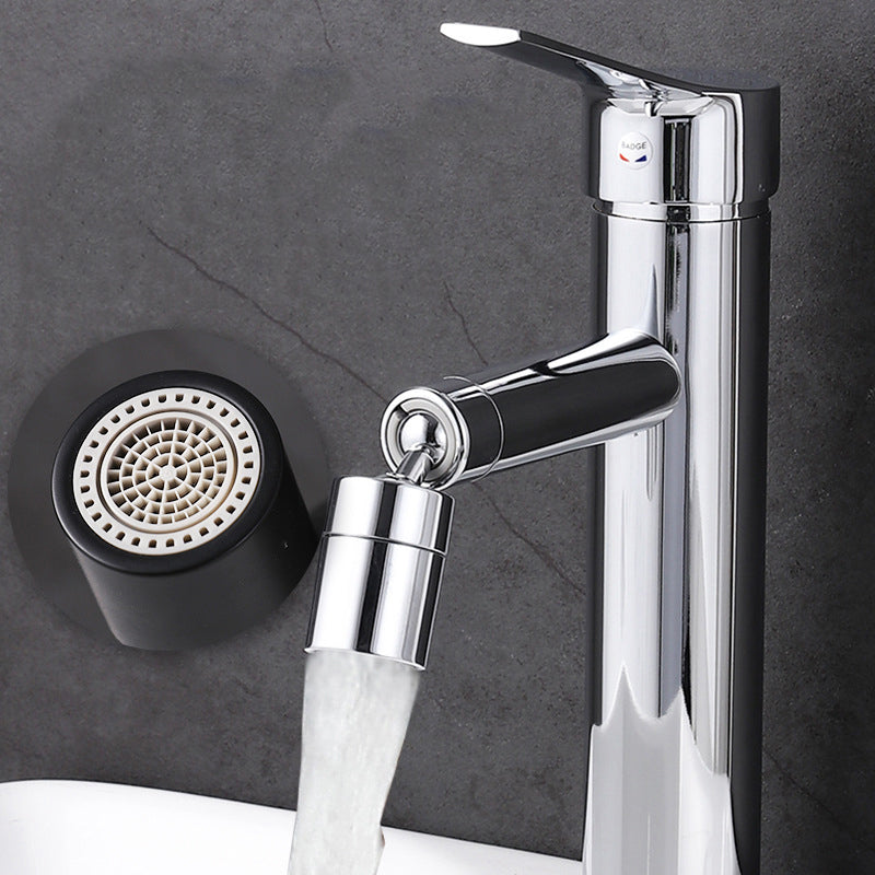 BowLift | Modern Sink Faucet Copper Lever Handle Low Arc Pull Out Sink Faucet