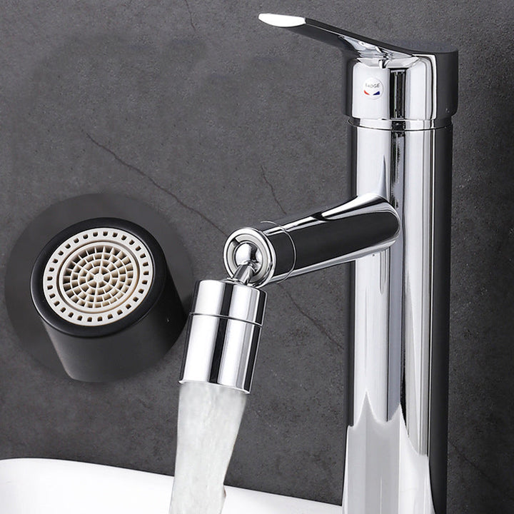 BowLift | Modern Sink Faucet Copper Lever Handle Low Arc Pull Out Sink Faucet