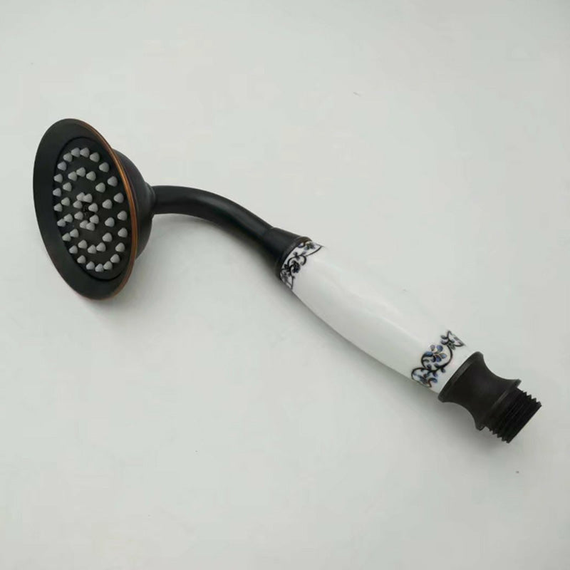 BowLift | Traditional Handheld Shower Head with Hose Polished Brass Wall Mounted Shower Head