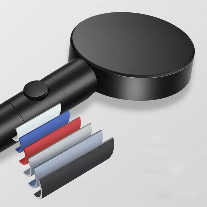 BowLift | Round Handheld Shower Head Plastic Adjustable Spray Pattern Shower Head for Home