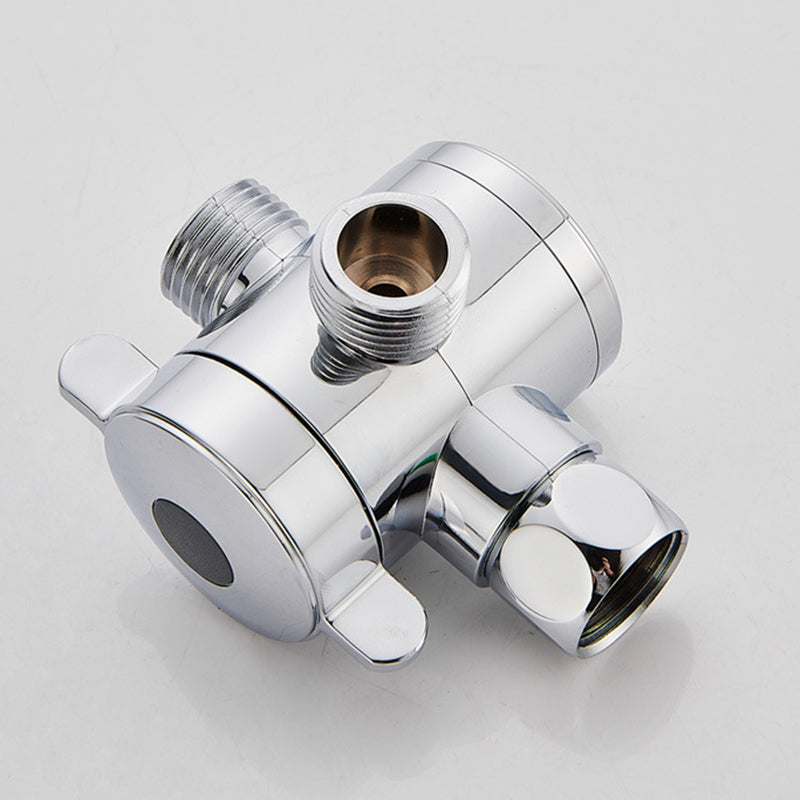 BowLift | Silver Square Double Shower Head Modern Water Filtration Wall-Mounted Shower Head