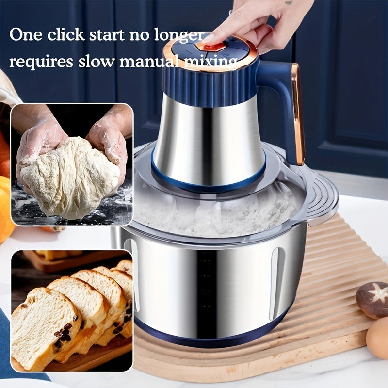 BowLift | Stainless Steel Food Processor – Powerful Meat Grinder & Vegetable Chopper (5L, 5000 RPM)