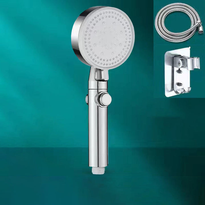 BowLift | Plastic head shower head bathroom handheld shower head with adjustable spray pattern