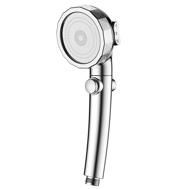 BowLift | Modern Handheld Shower Head Silver Round Standard Shower Heads