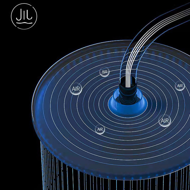 BowLift | Modern adjustable swivel shower head metal shower fixture on the wall