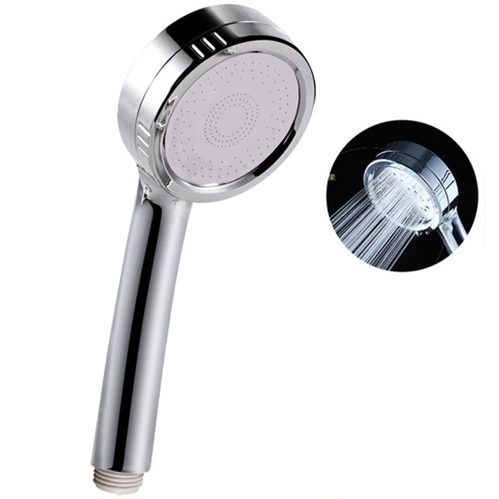 BowLift | Modern hand shower head 5 spray patterns Chrome Round Wall mounted shower head