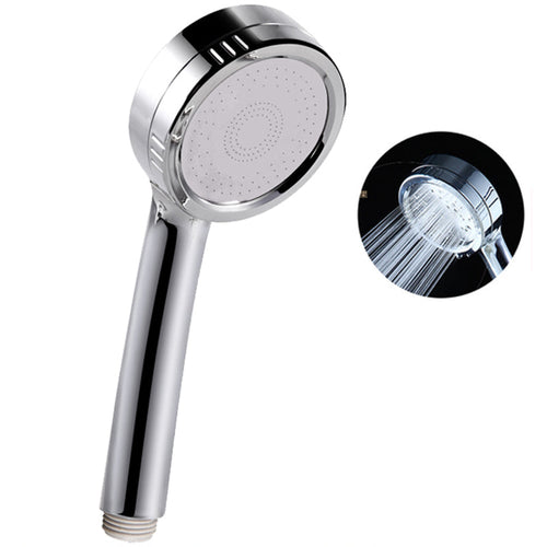 BowLift | Modern hand shower head 5 spray patterns Chrome Round Wall mounted shower head