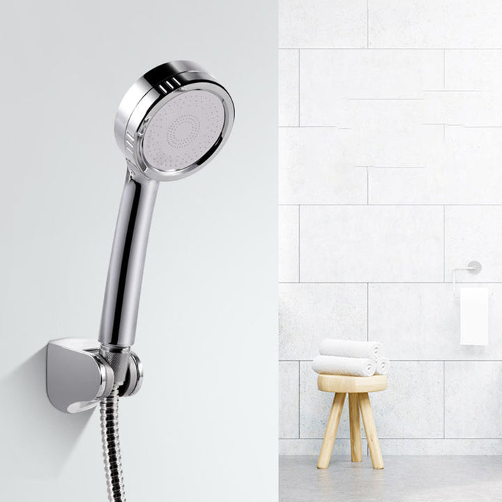 BowLift | Modern hand shower head 5 spray patterns Chrome Round Wall mounted shower head