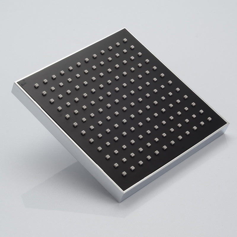 BowLift | Modern square fixed shower head with shower arm Wall-mounted shower head made of stainless steel