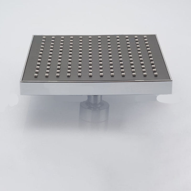 BowLift | Modern square fixed shower head with shower arm Wall-mounted shower head made of stainless steel