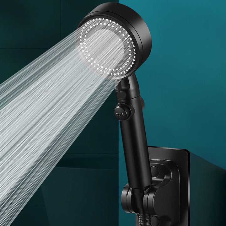 BowLift | Plastic Showerhead Modern Bathroom Showerhead with Adjustable Spray Pattern