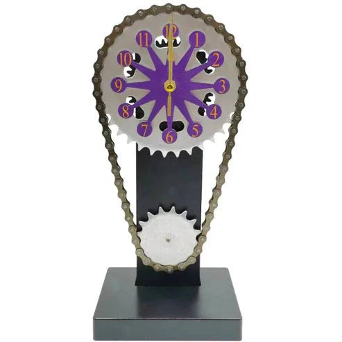 BowLift | Watch chain with movement - Silent rotating table clock