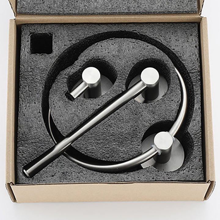 BowLift | Stainless Steel Bathroom Set 3-piece Modern Style Simple Bathroom Accessories Set