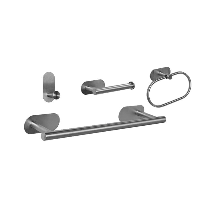 BowLift | Stainless Steel Bath Set Modern Style Simple Bathroom Accessories Set