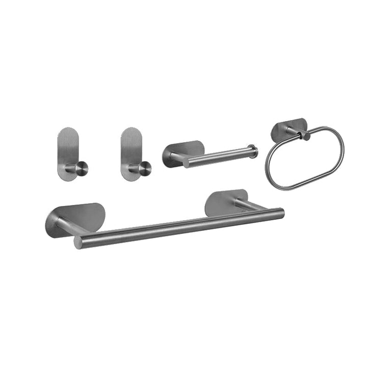 BowLift | Stainless Steel Bath Set Modern Style Simple Bathroom Accessories Set