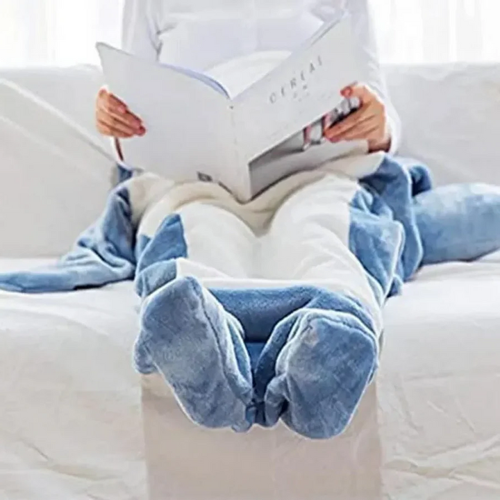 BowLift | Shark Fleece Hooded Blanket