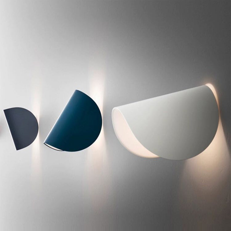 BowLift | Eveline Modern Geometric LED 4 Color Wall Light Indoor/Outdoor Metal