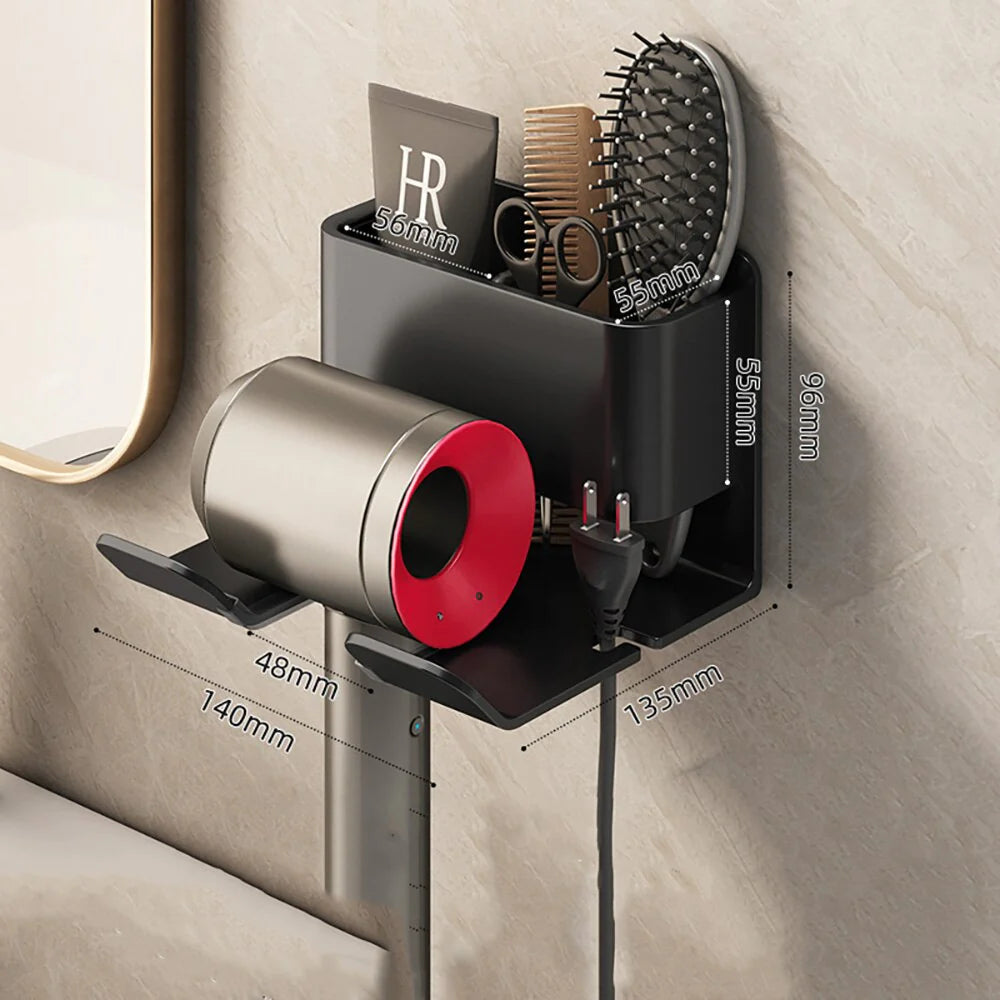 Wall mount for hair care accessories | Bowlift