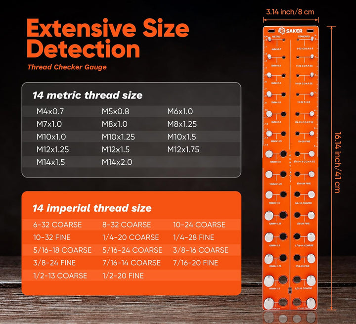 BowLift | Nut and Bolt Thread Checker