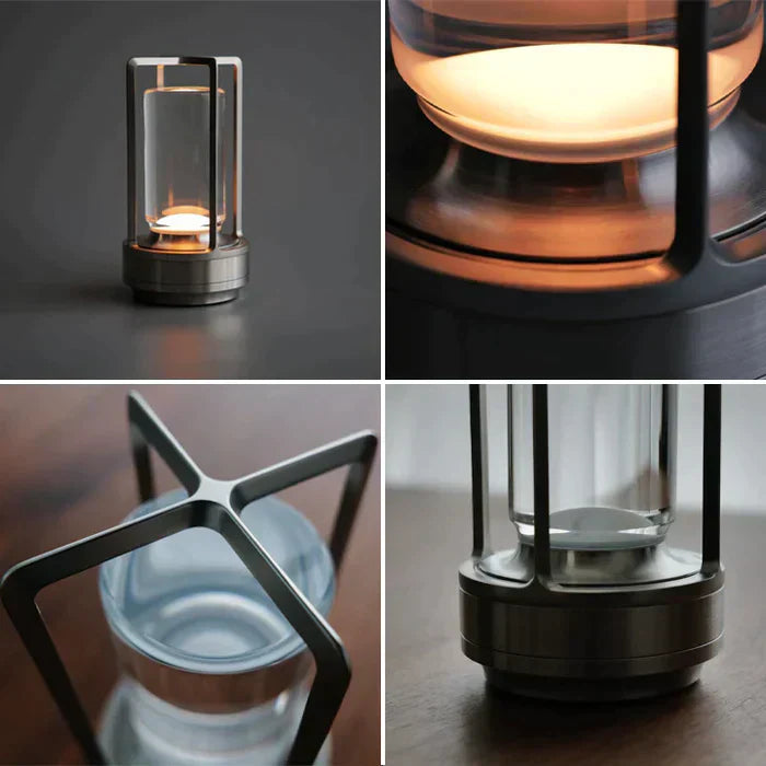 BowLift | Crystal Lantern Pendant Light Fixture - Modern Hanging Chandelier for Living Room & Entryway Lighting