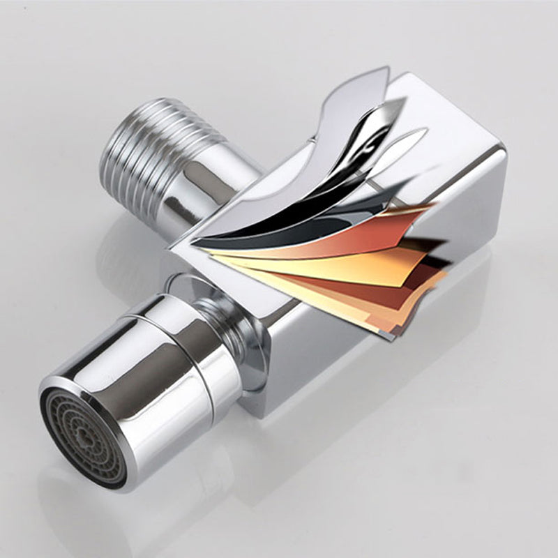 BowLift | Contemporary Wall Mounted Bathroom Faucet Knob Handle Solid Brass Round Faucet