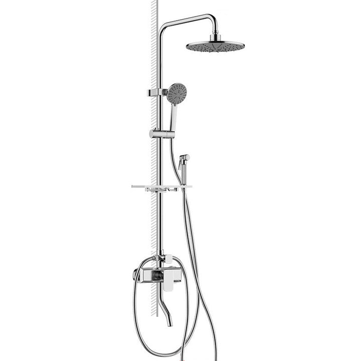 BowLift | Modern balanced printed converter faucet shower head shower fitting on the wall
