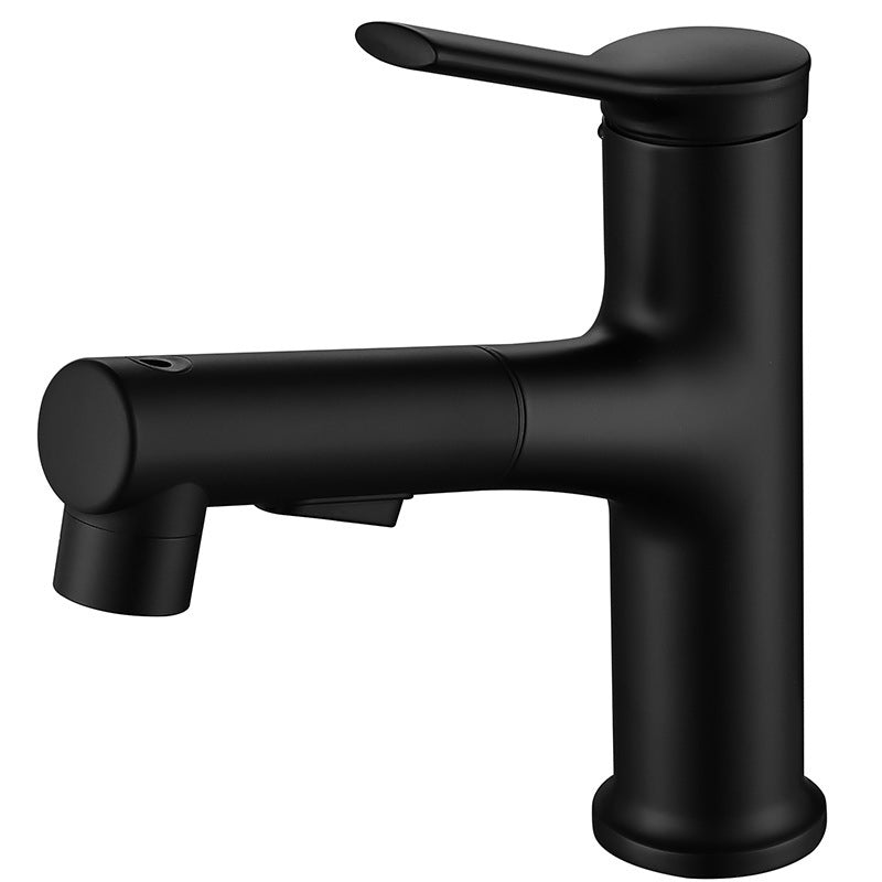 BowLift | Modern Basin Faucet Copper Single Handle Low Arc Basin Faucet for Bathroom