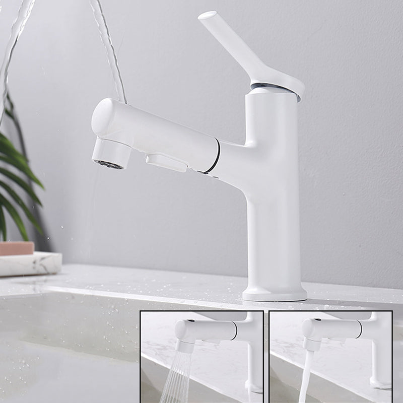 BowLift | Modern Basin Faucet Copper Single Handle Low Arc Basin Faucet for Bathroom