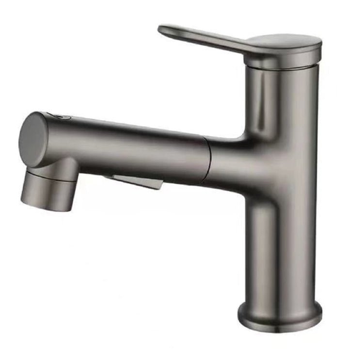 BowLift | Modern Basin Faucet Copper Single Handle Low Arc Basin Faucet for Bathroom