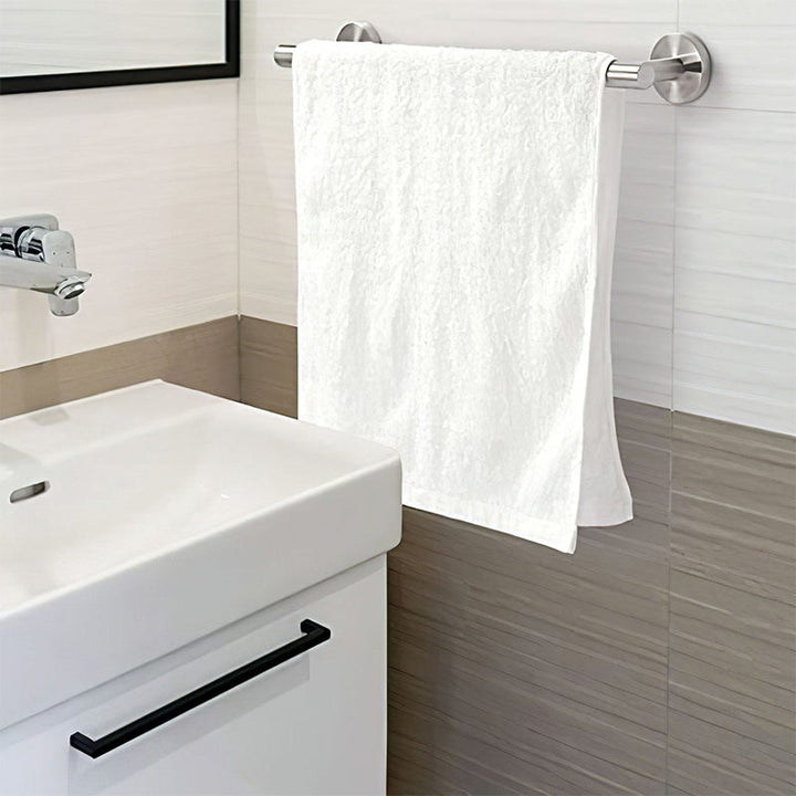 BowLift | Metal Simple Bathroom Accessories as a Single Piece or in a Set in Silver