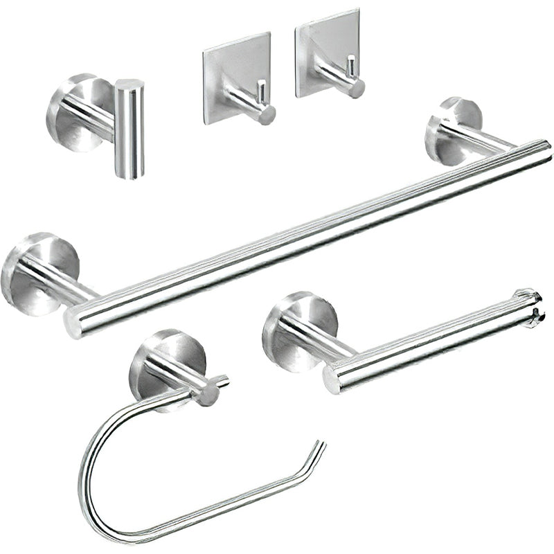BowLift | Metal Simple Bathroom Accessories as a Single Piece or in a Set in Silver
